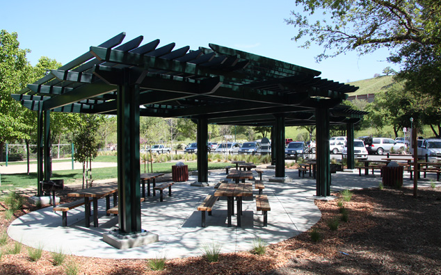 Hap Magee Group Picnic Area Shade Structure, Town of Danville